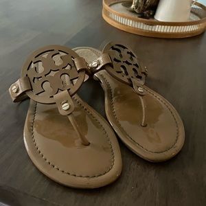 Tory Burch Miller Patent Leather Sandals
